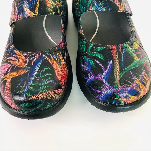 Dansko Willa Paradise Leather Mary Jane Shoes Size 36 - Picture 8 of 15